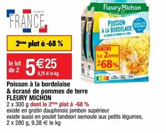 Cora x Carrefour Poisson fleury michon offre