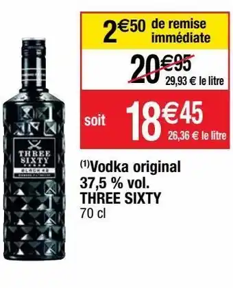 Cora x Carrefour Vodka offre