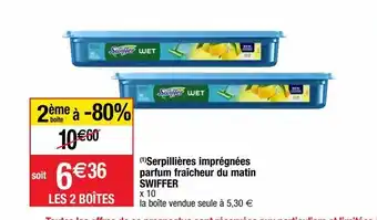 Cora x Carrefour Serpillère swiffer offre