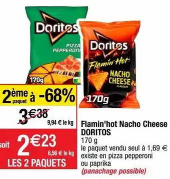 Cora x Carrefour Snacks doritos offre