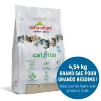 Terranimo Litière végétale écologique pour chat offre