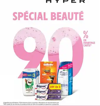 Intermarché Spéciale beauté 90% en avantage carte offre