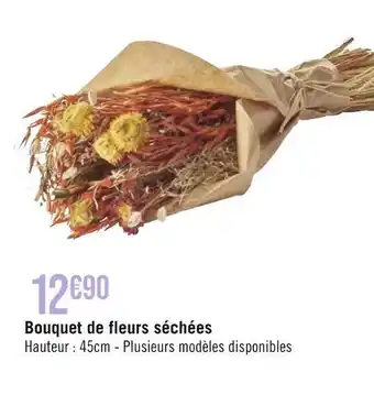 Bouquet de fleurs séchées