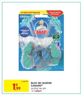 Canard bloc wc marine (b)