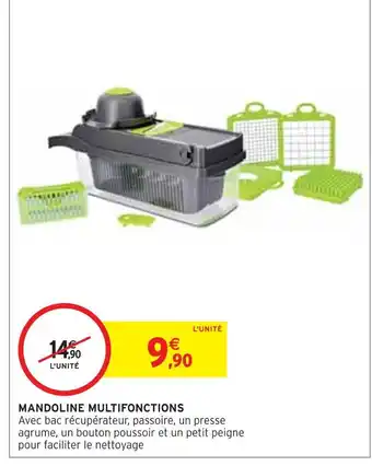 Intermarché Mandoline multifonctions offre