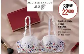 Brigitte bardot soutien-gorge coque liberte