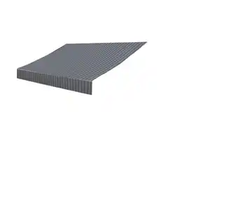 Store banne manuel double pente 4 x 3 m