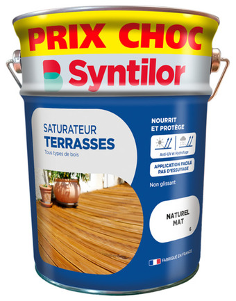 Brico Dépôt Saturateur terrasses aqua 3 l mat offre