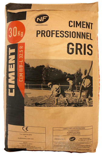 Brico Dépôt Ciment gris cem ii b-l 32,5 r nf 30kg offre
