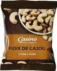 Petit Casino NOIX DE CAJOU GRILLÉES & SALÉES offre
