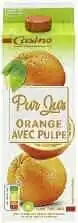 Petit Casino PUR JUS ORANGE AVEC PULPE offre