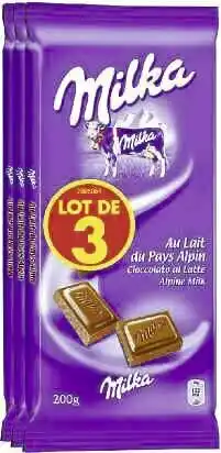Spar CHOCOLAT AU LAIT DU PAYS ALPIN offre