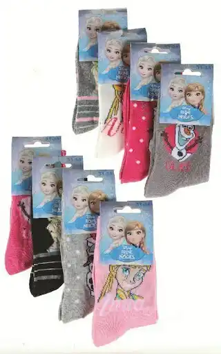 LES 8 PAIRES DE CHAUSSETTES LICENCE FILLE OU GARĂON