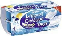 Spar LE YAOURT À LA GRECQUE NATURE YAOS offre