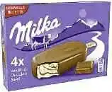 Spar BÂTONNETS GLACÉS VANILLE & CHOCOLAT MILKA offre