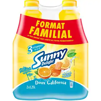 Auchan Boisson fraîche sunny delight offre