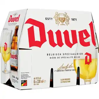 Auchan Bière blonde duvel offre