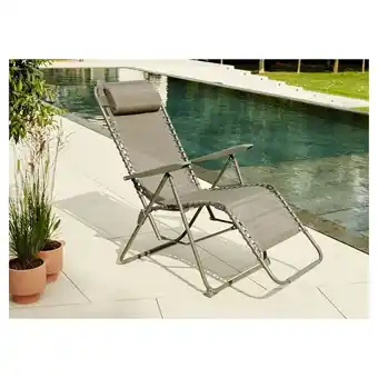 Auchan Fauteuil relax miami gardenstar offre