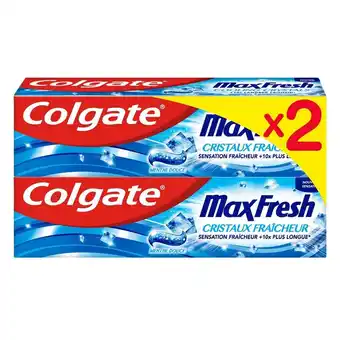 Auchan Supermarché Dentifrice colgate maxfresh offre