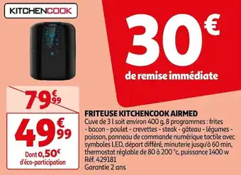 Auchan Friteuse kitchencook airmed offre