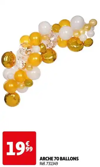 Arche 70 ballons