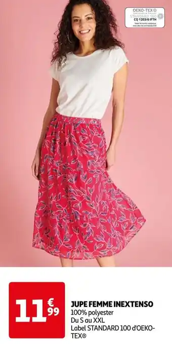 Auchan In extenso jupe femme offre