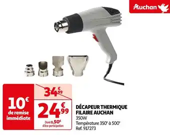 Auchan Auchan décapeur thermique filaire offre