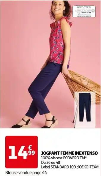 Auchan In extenso jogpant femme offre