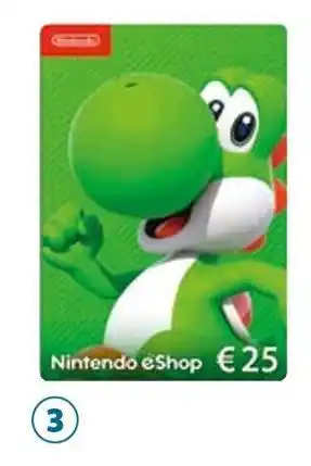 Auchan La carte nintendo eshop offre