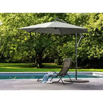 Auchan Parasol déporté rond ø 3 m gardenstar offre