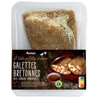 Auchan Supermarché Galettes bretonnes auchan à table en france offre