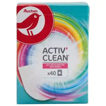 Auchan Lingettes antidecoloration auchan offre
