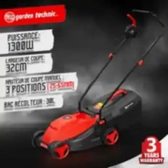 E.Leclerc Brico Tondeuse 1300w + coupe bordures 250w offre