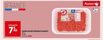 Auchan Supermarché Viande Hachée Pur Boeuf Auchan offre
