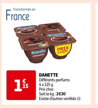 Auchan Supermarché Danette offre