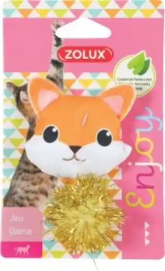 Terranimo Jouet lovely renard pour chat offre