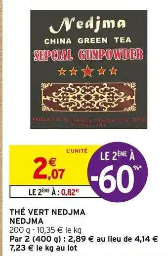 Intermarché The vert nedjma nedjma offre
