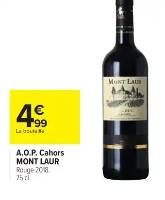 A.O.P cahors mont laur