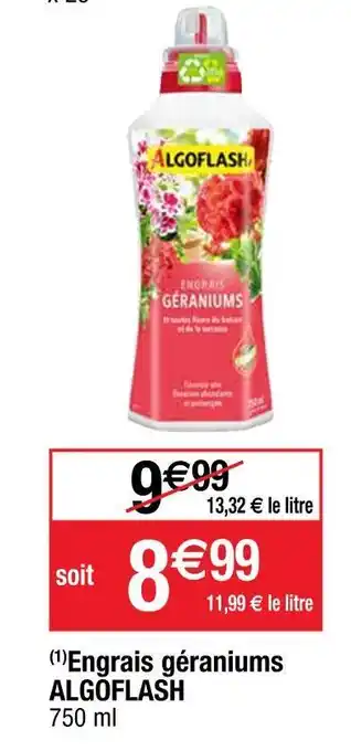 Algoflash engrais géraniums