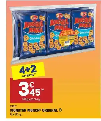 ALDI Monster Munch Original Vico offre