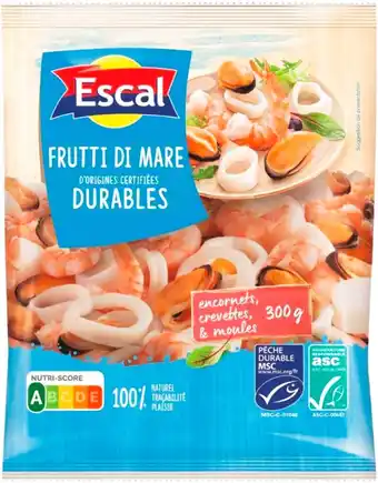 Match Escal mélange de fruits de mer asc / msc offre
