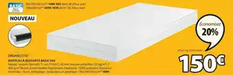 JYSK Matelas à Ressorts Basic S30 Dreamzone offre