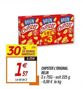 Netto Chipster L'original Belin offre