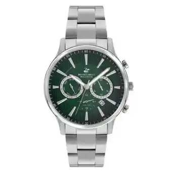 3 suisses Beverly hills polo club - montre bbp3208x-370 avec bracelet en acier pour homme - montre homme offre
