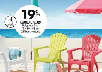 La Foir'Fouille Fauteuil Adiko offre
