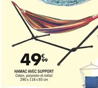 La Foir'Fouille Hamac Avec Support offre