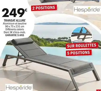 La Foir'Fouille Transat Allure offre