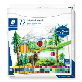 Pochette de 72 crayons de couleur - design journey - staedtler