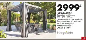 La Foir'Fouille Pergola Evora offre