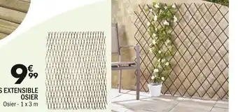 La Foir'Fouille Treillis Extensible Osier offre